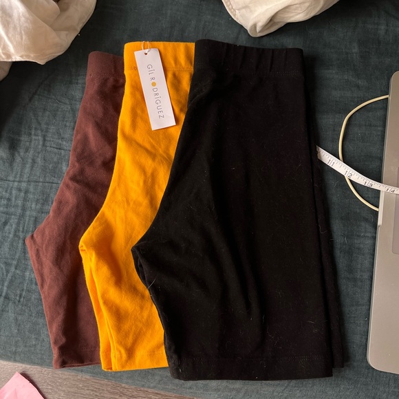 SOLDSOLDGil Rodriguez Tour de France bike shorts trio black brown tangerine XS/S